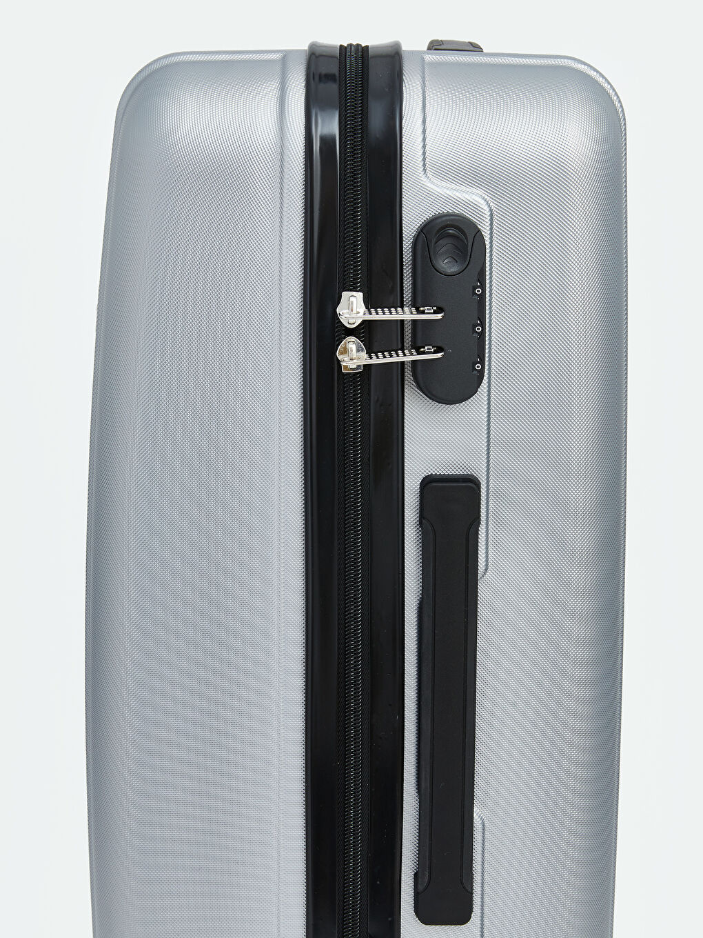 Gri Kilit Detaylı Orta Boy Valiz-3