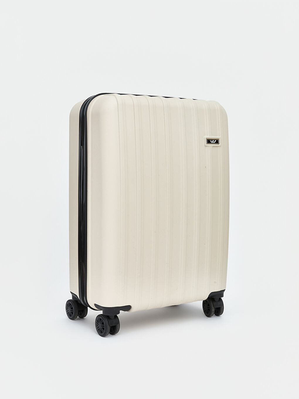 Kahverengi Kilit Detaylı Orta Boy Valiz