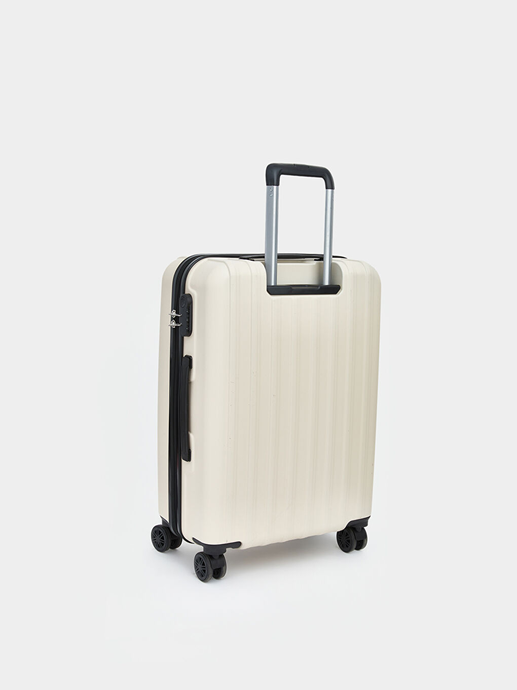 Kahverengi Kilit Detaylı Küçük Boy Valiz-1