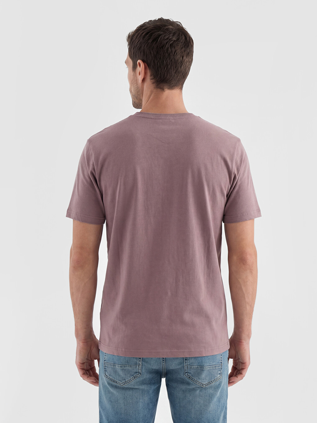 Crew Neck Printed Men's T-Shirt-2
