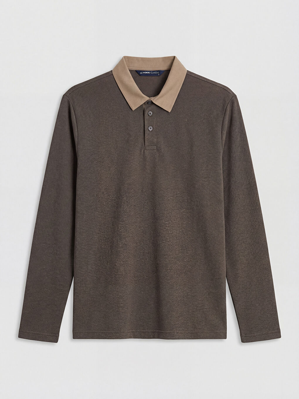 Kahverengi Polo Yaka Erkek Tişört