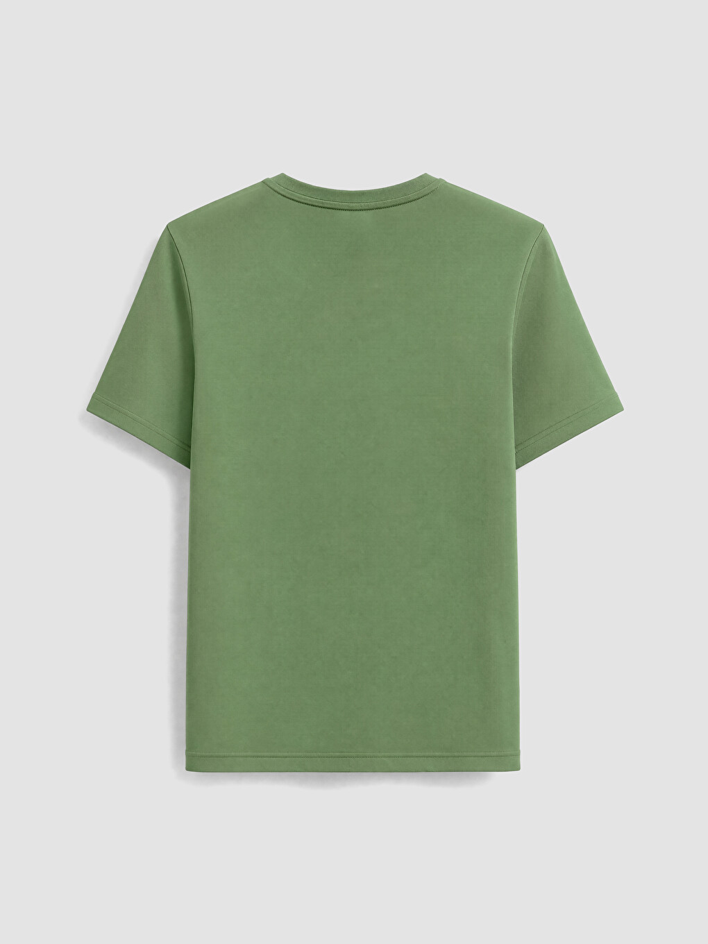 T-shirt I Stampuar Me Jakë Të Rrumbullakët Për Burra-1