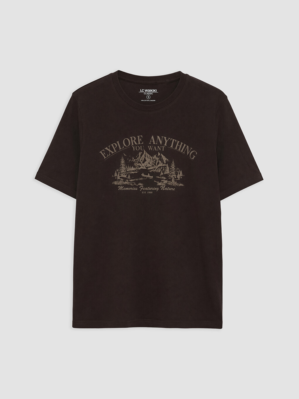 Man Brown T-Shirt