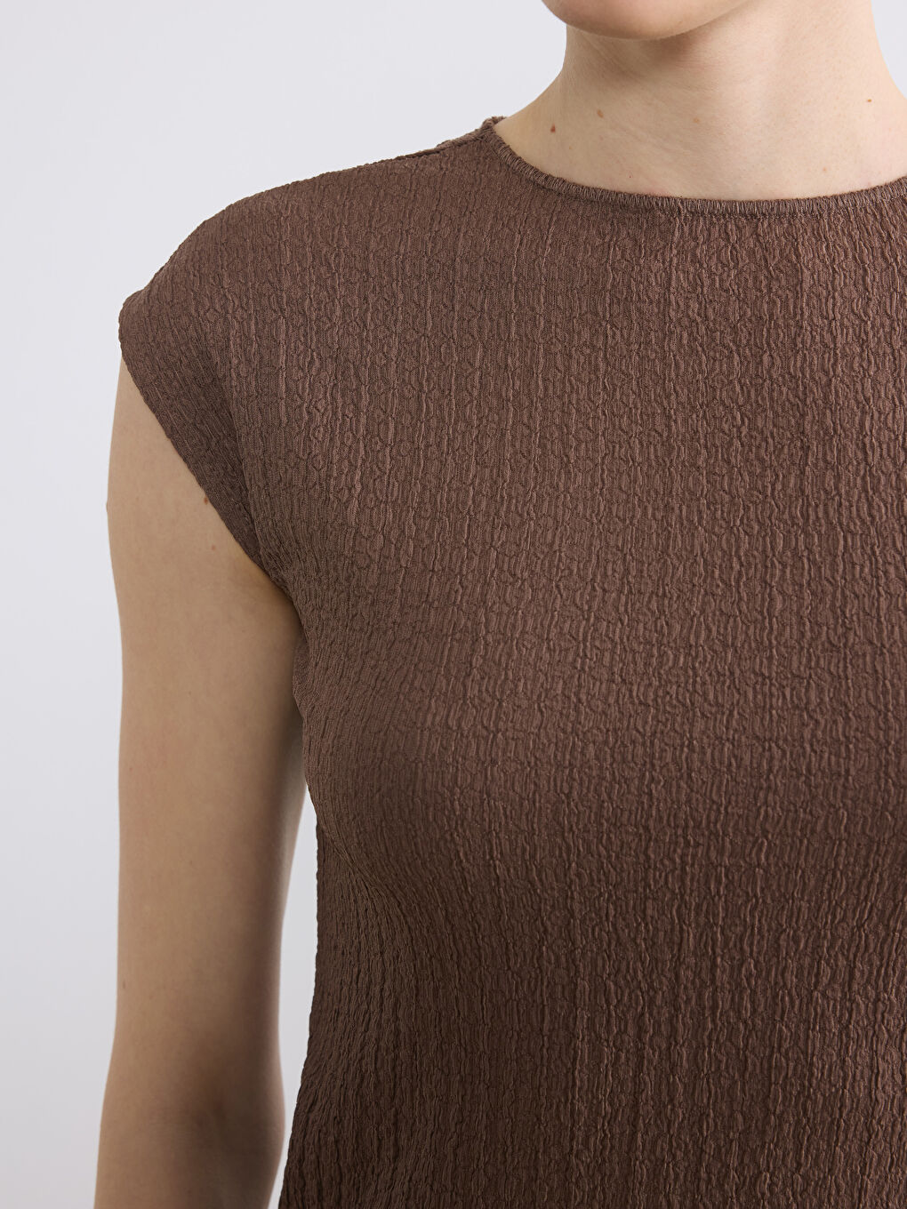 Débardeur BRUN Femme-2