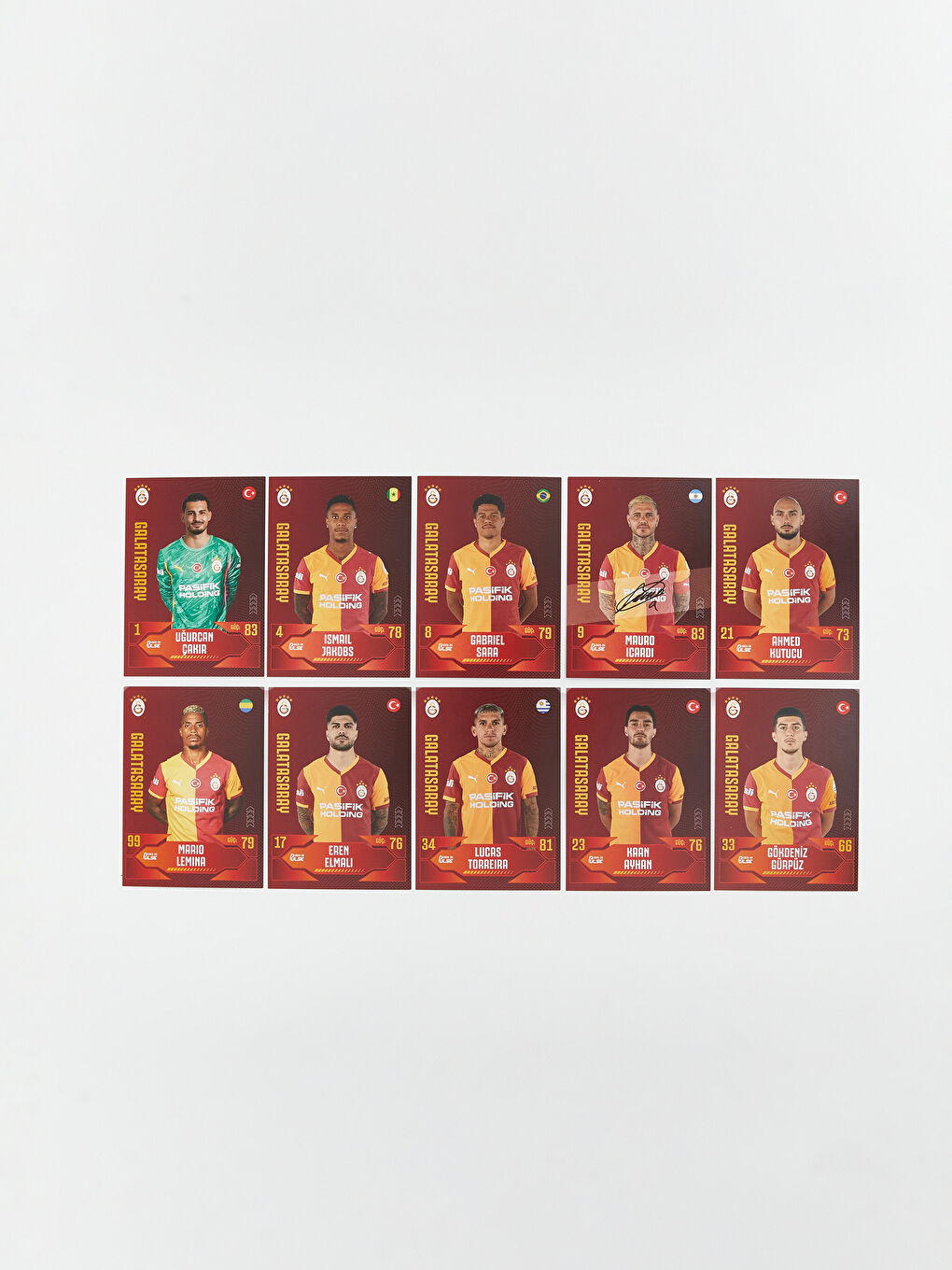 Galatasaray Lisanslı Oyuncu Kartları-1