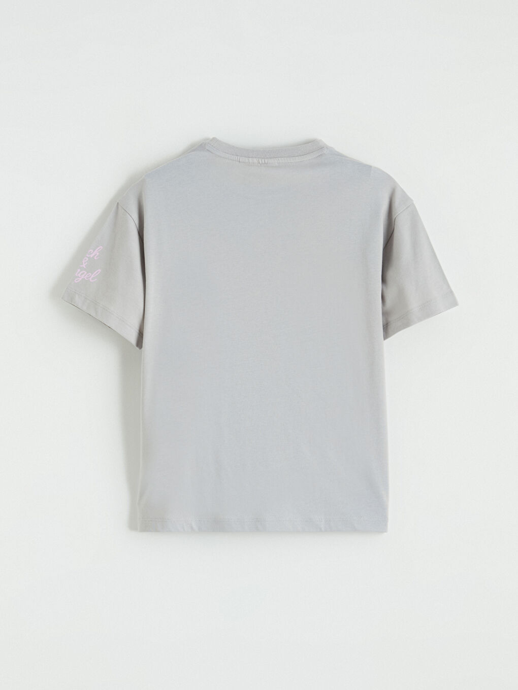 Djevojka SIVA Majica kratkih rukava-2