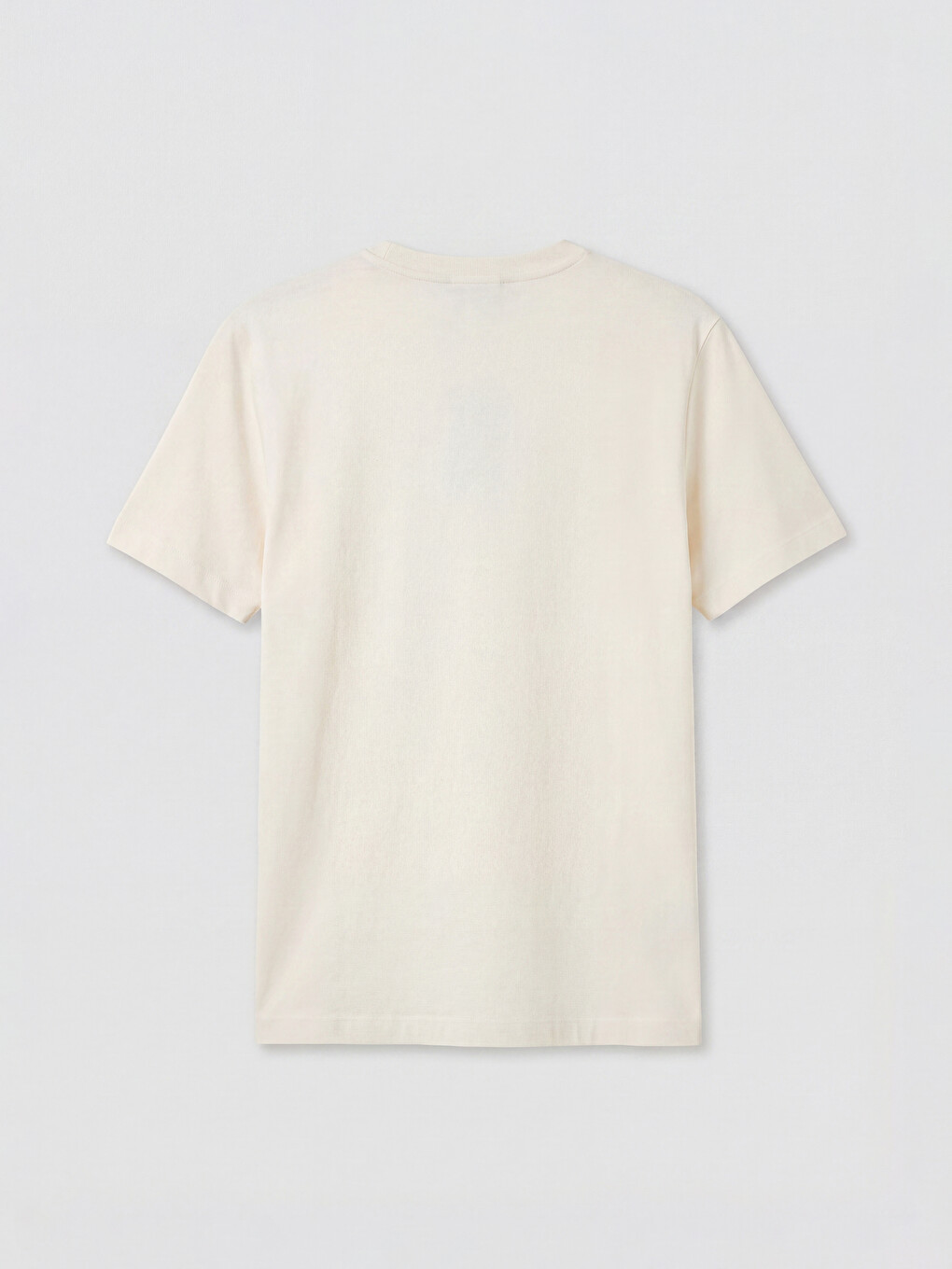 T-shirt E Stampuar Me Jakë Të Rrumbullakët Për Burra-5