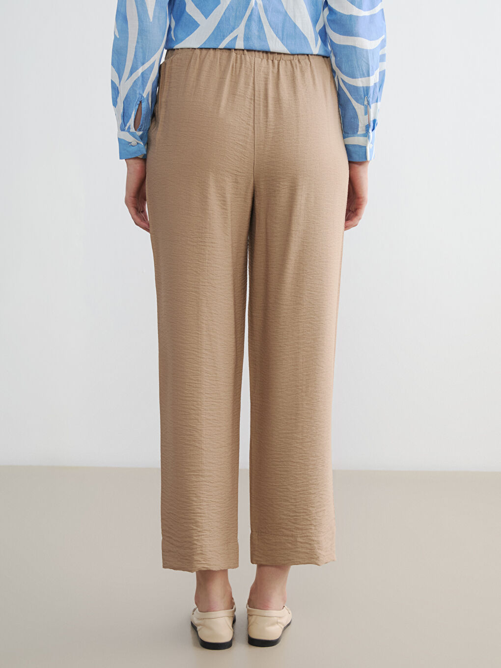 BEŽ Pantalone Žena-3