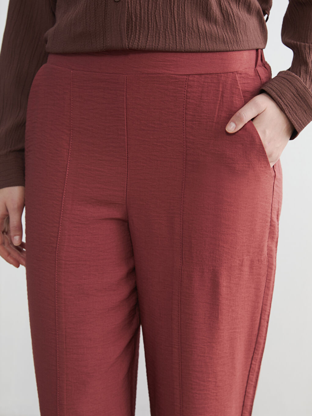 Žena SMEĐA Hlače-2