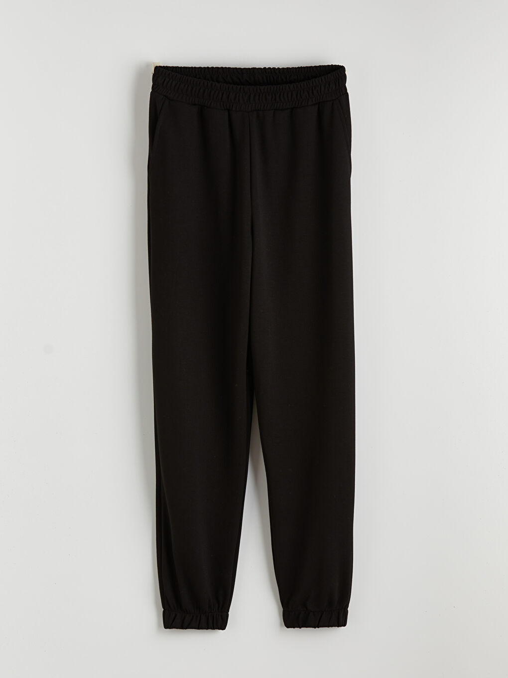 Siyah Soft Touch Kadın Jogger Eşofman Altı