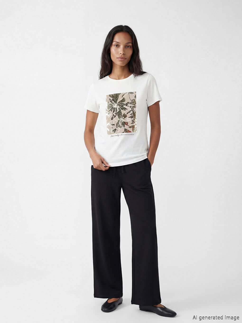 SVETLO BEŽ Majica Žena-1