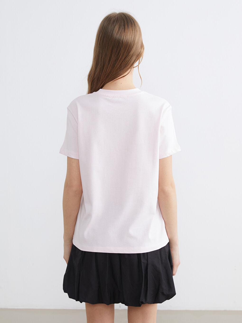 Әйелдер қызғылт Футболка-3