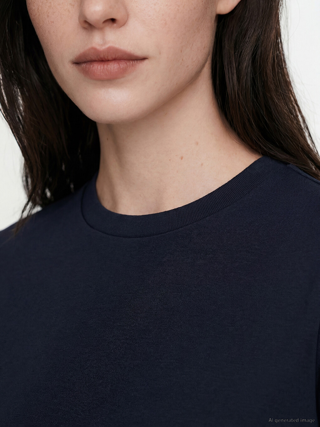 Crew Neck Women's T-Shirt-2