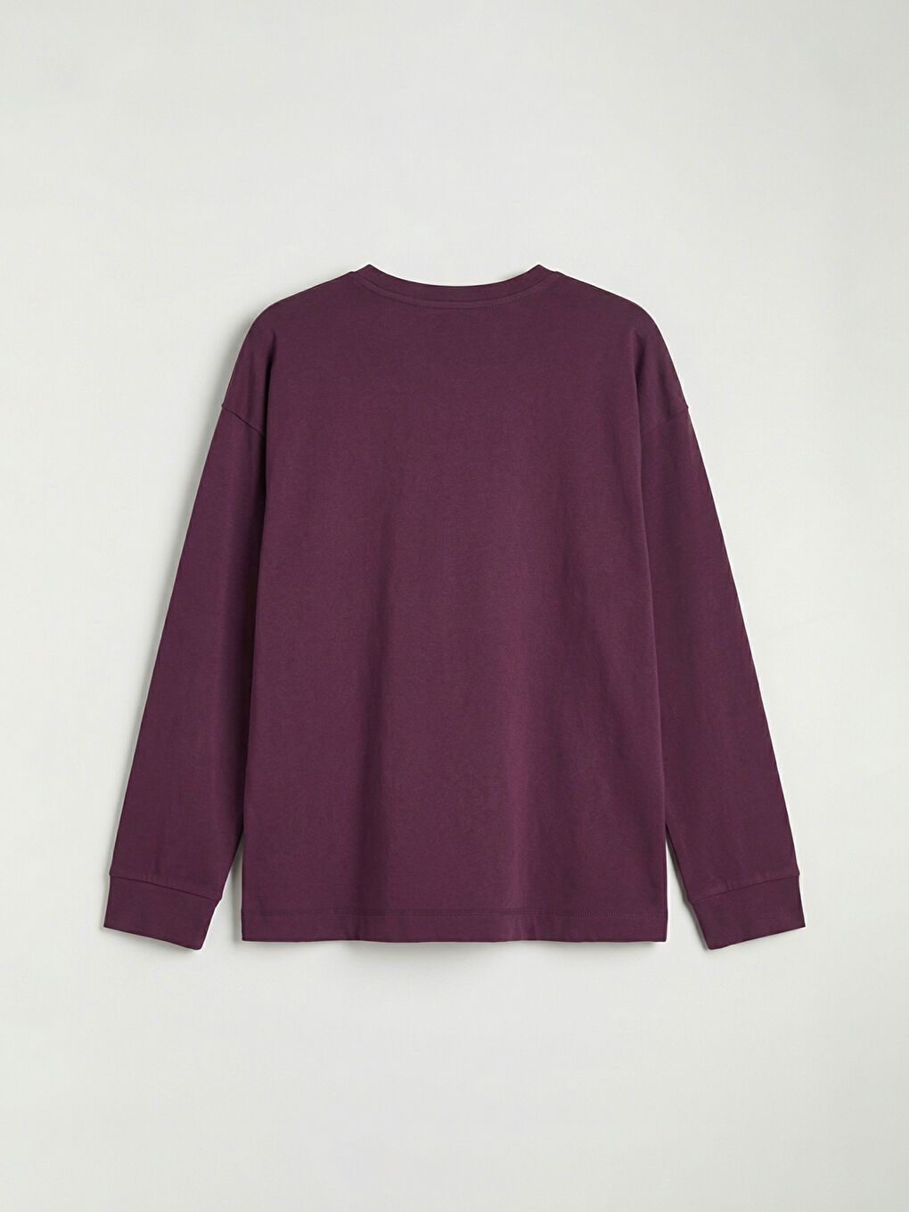 Mor Bisiklet Yaka Baskılı Kadın Pijama Takım-2