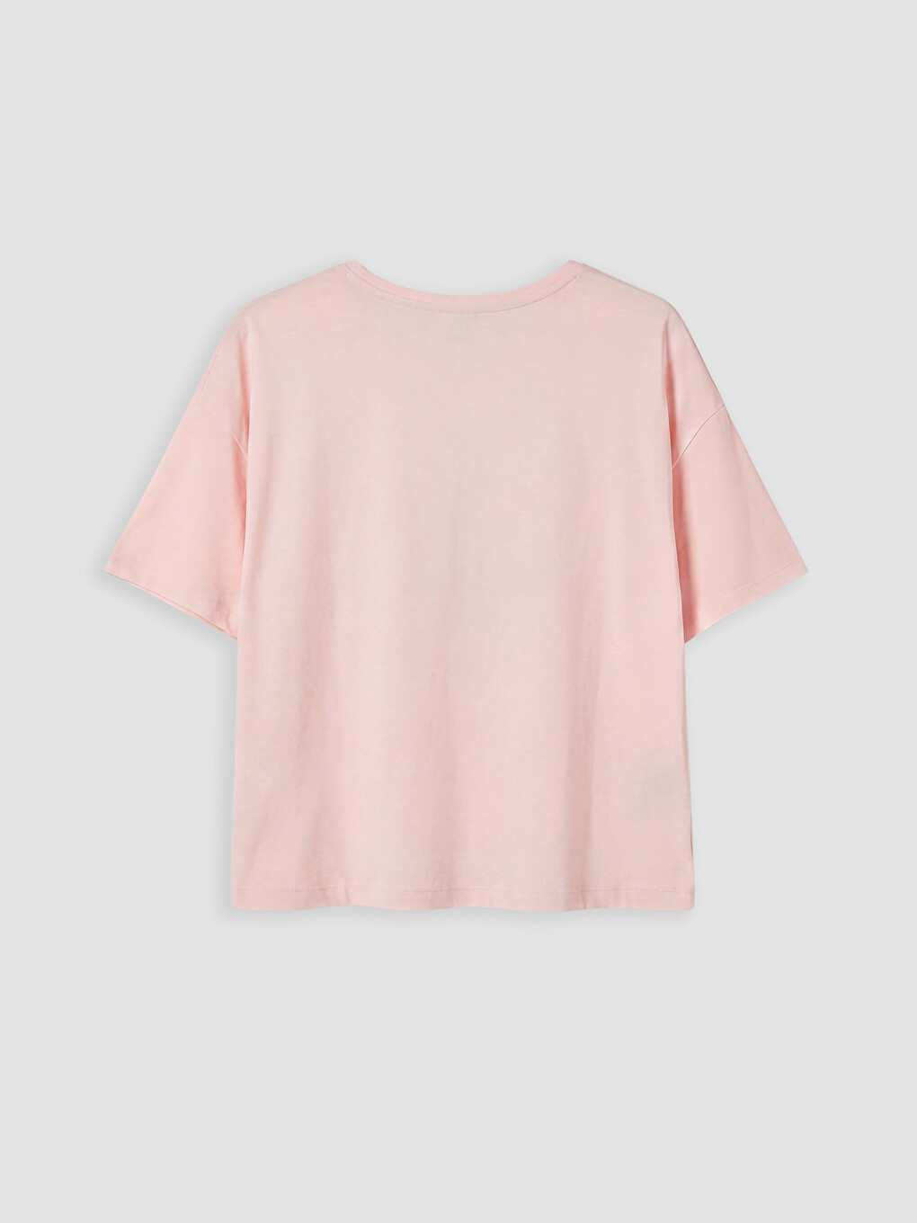 Ekru Bisiklet Yaka Baskılı Kadın Pijama Takımı-2