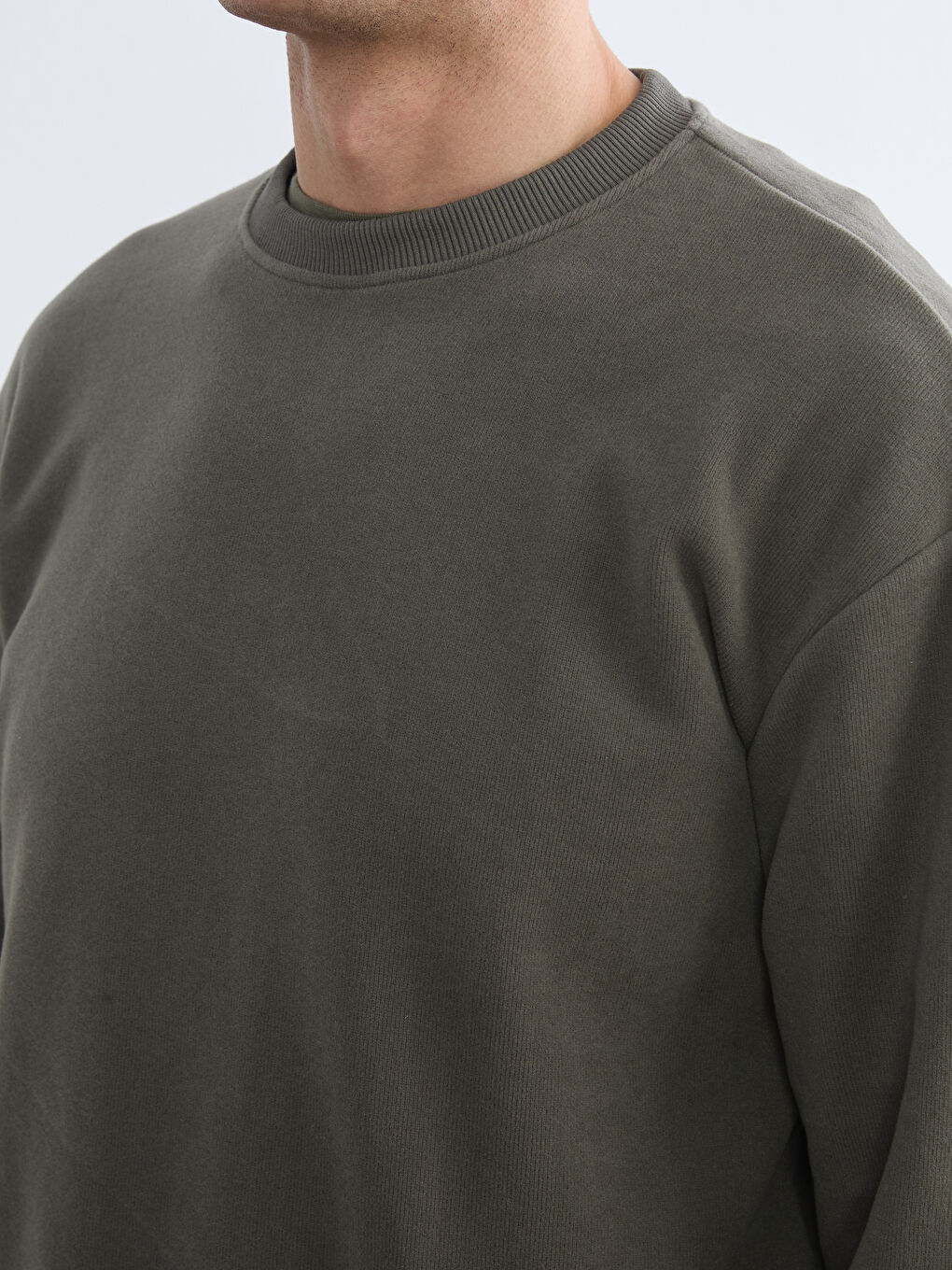 Чоловічий світшот з круглим вирізом-2