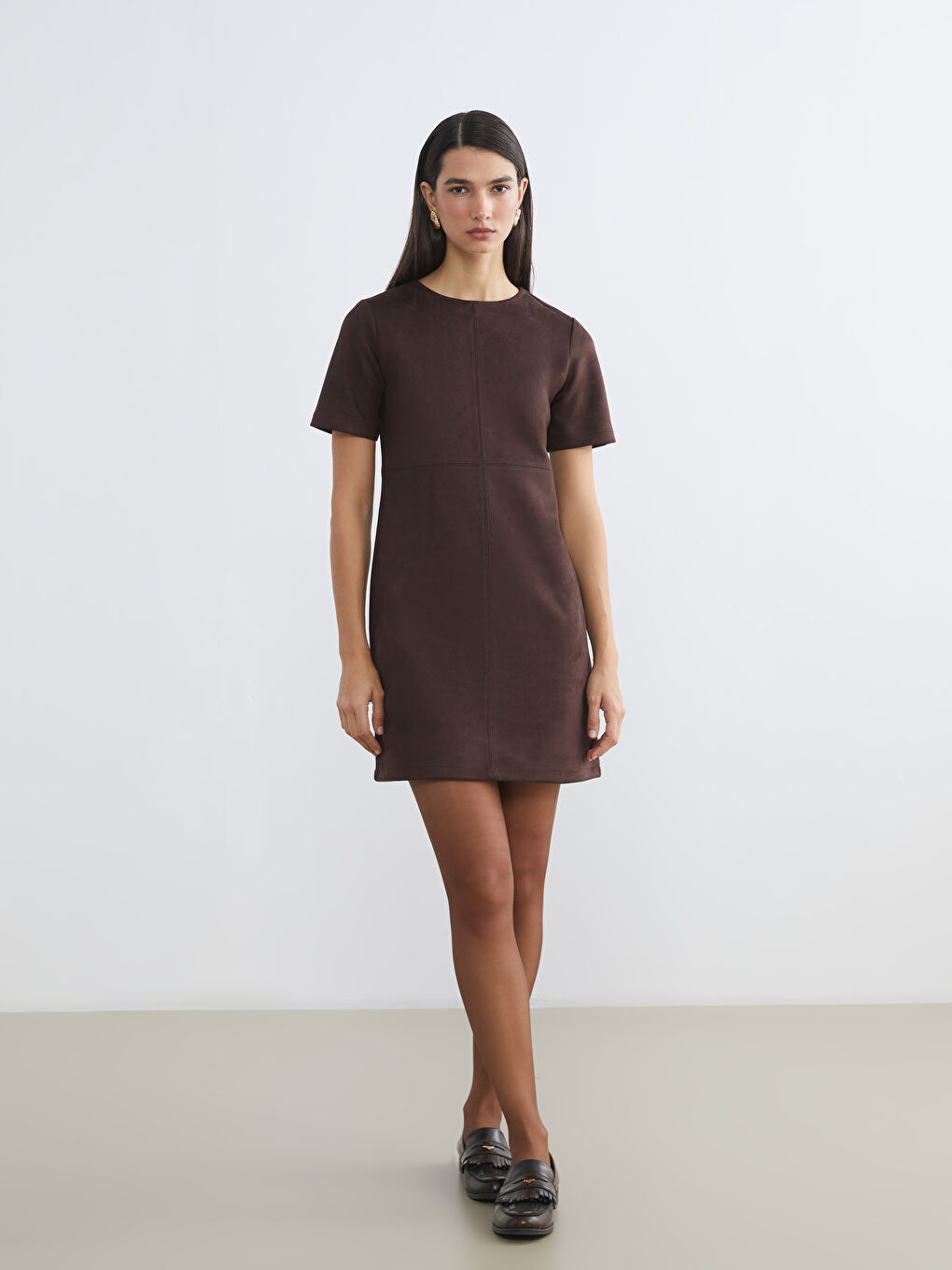 Woman BROWN Dress