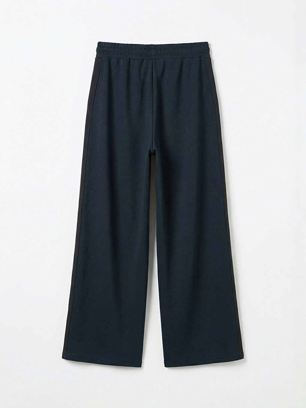 Lacivert Beli Lastikli Soft Touch Kadın Eşofman Altı-1