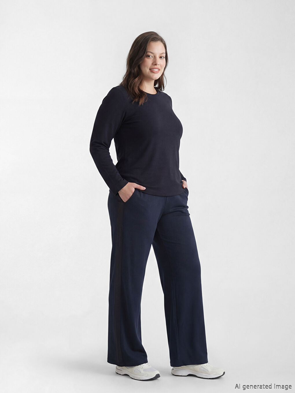 Soft Touch Women's Joggers with Elastic Waistband-1