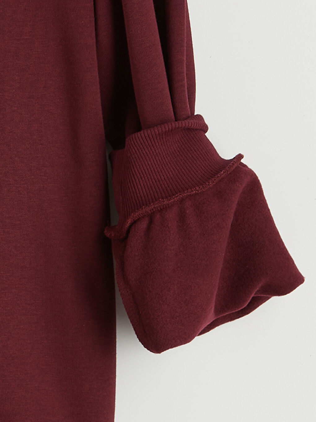 Жінка БОРДОВИЙ Світшот - Толстовка-5