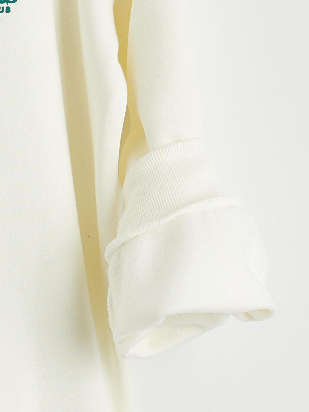 Bej Snoopy Baskılı Oversize Kadın Kalın Sweatshirt-6