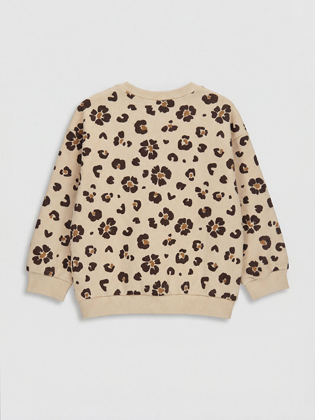 Sweat-shirt et pantalon leggings à imprimé léopard pour filles-2