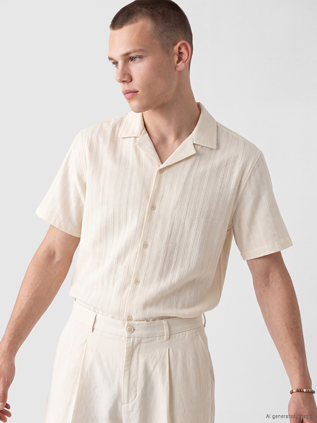 Relax Fit Dobby Men's Shirt