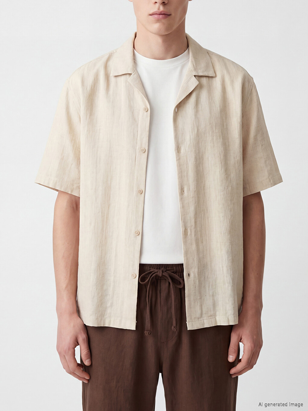 Relax Fit Dobby Men's Shirt-2