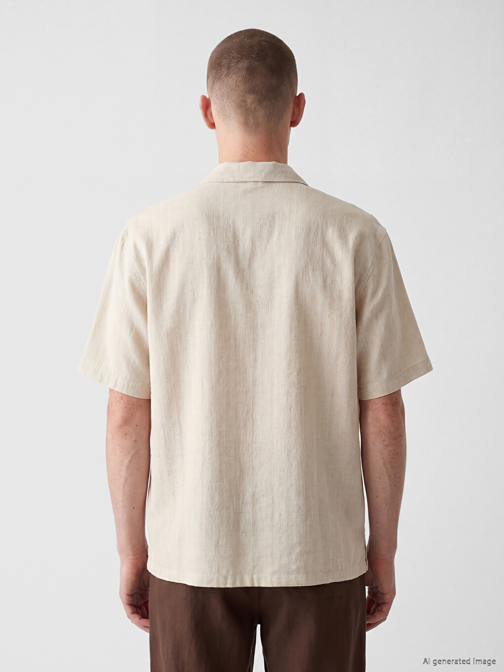 Relax Fit Dobby Men's Shirt-3