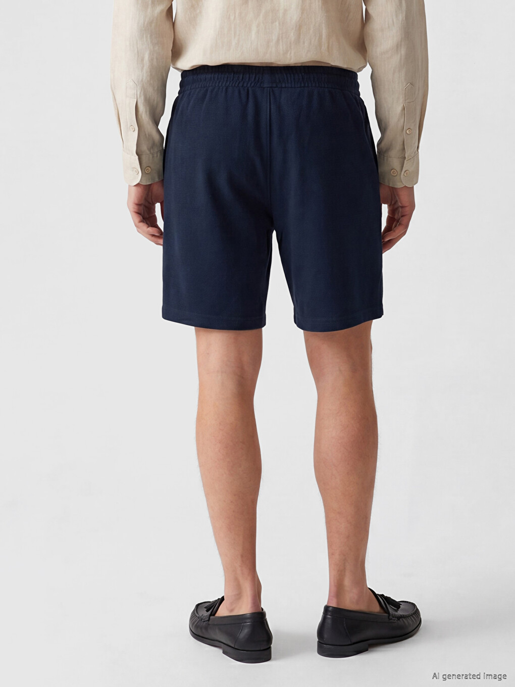 Pantaloni Scurți Bleumarin Bărbat-2