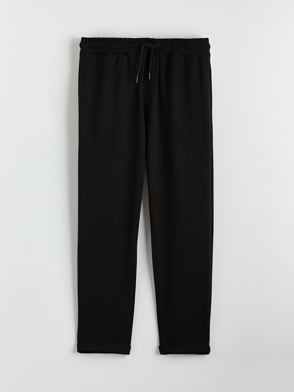 Siyah Standart Kalıp Erkek Pantolon