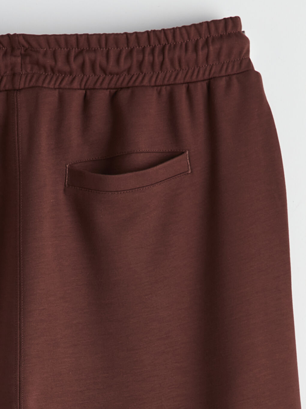 Kahverengi Standart Kalıp Erkek Pantolon-1