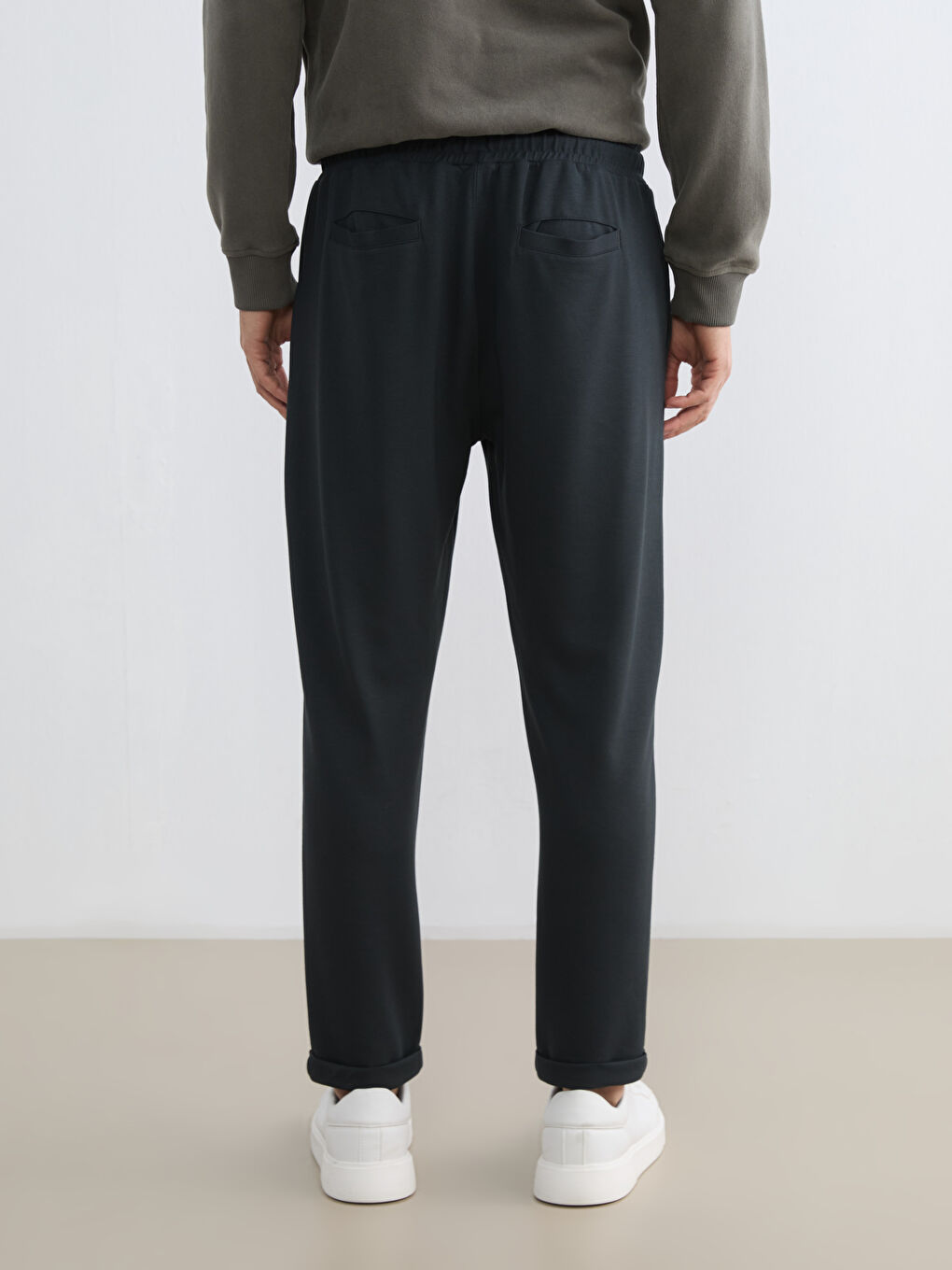 Regular Fit Men's Trousers-3