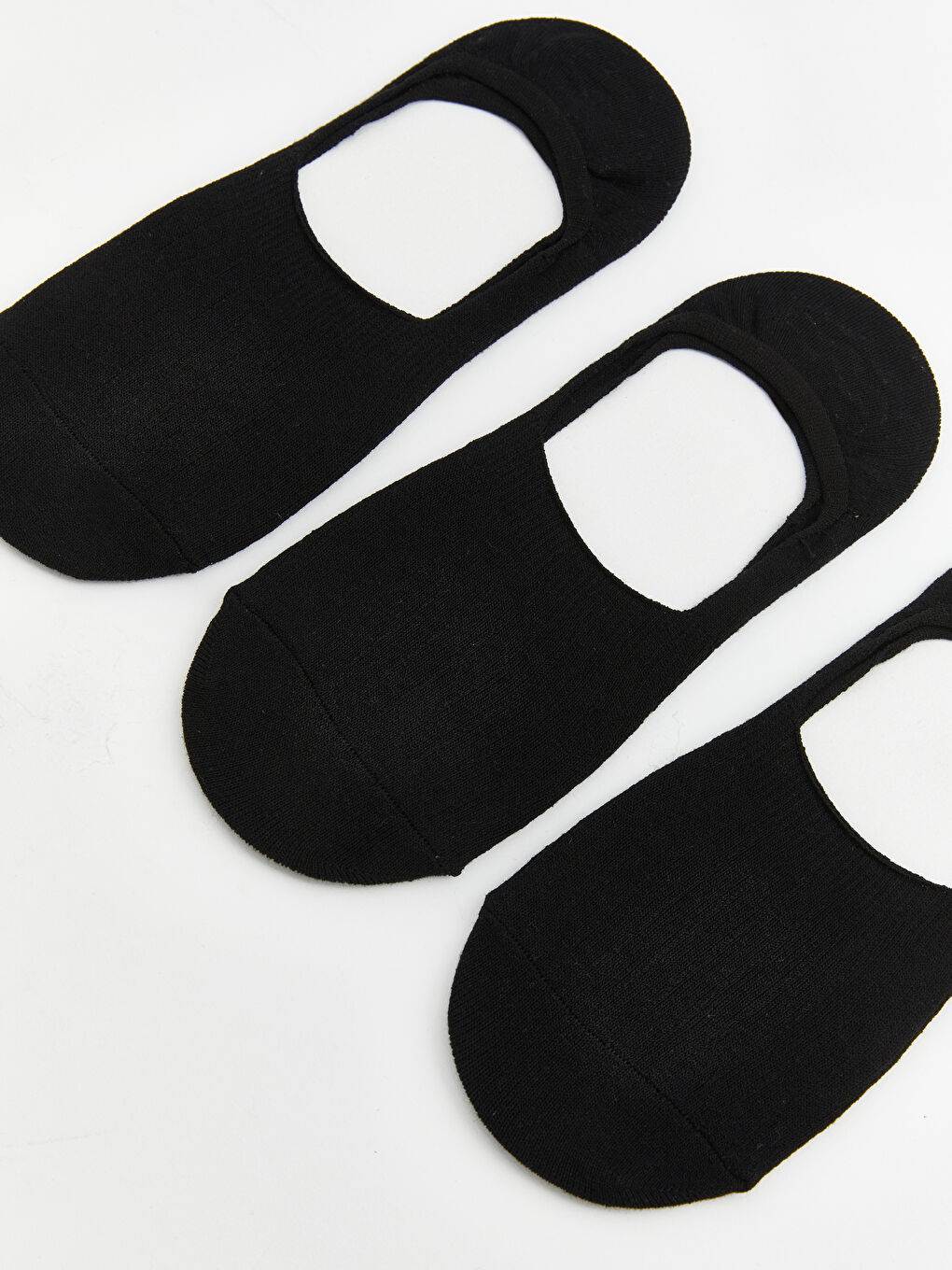 Siyah Erkek Babet Çorap 3'lü-2