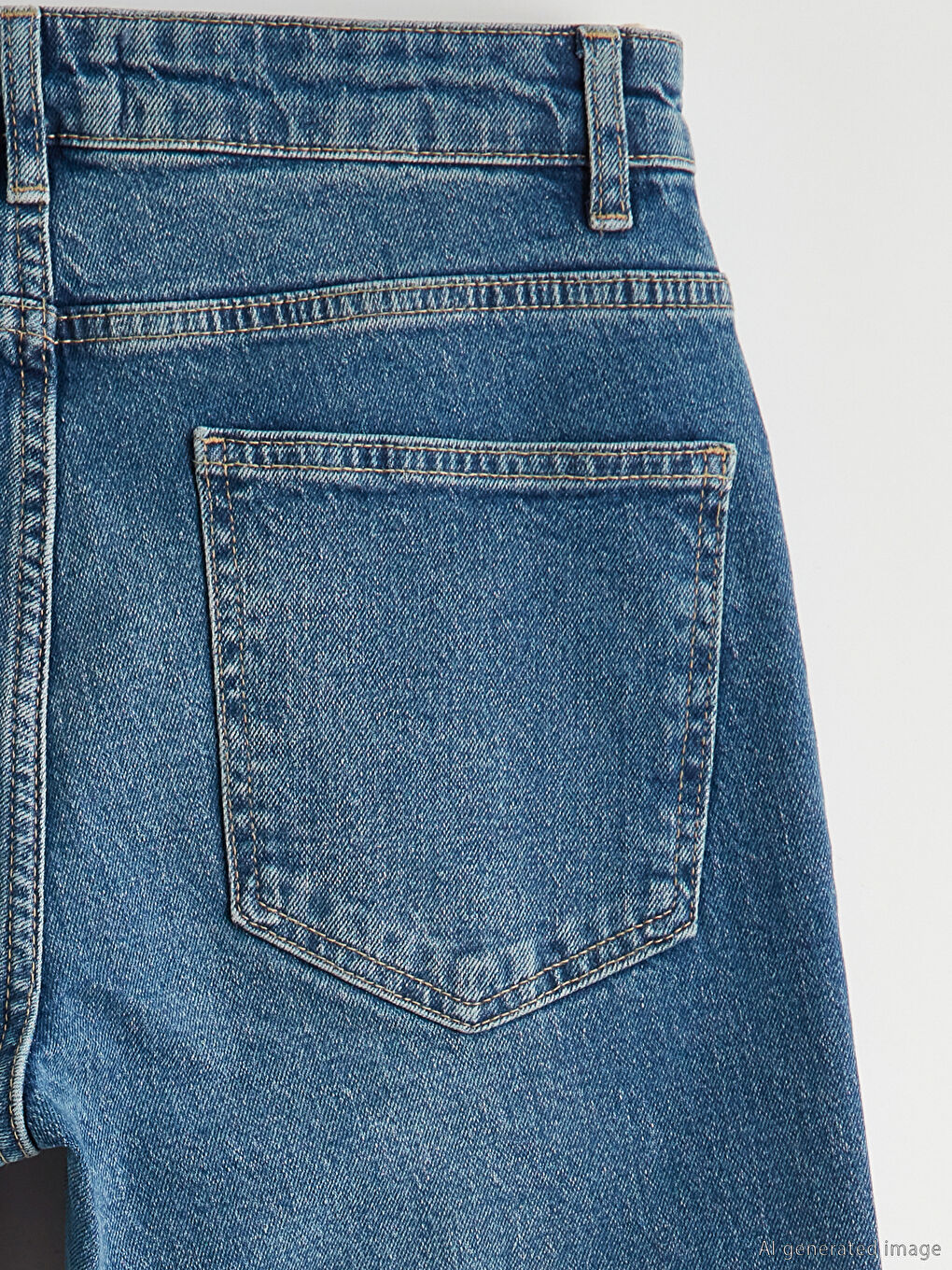 Yeşil 750 Slim Fit Erkek Jean Pantolon-3