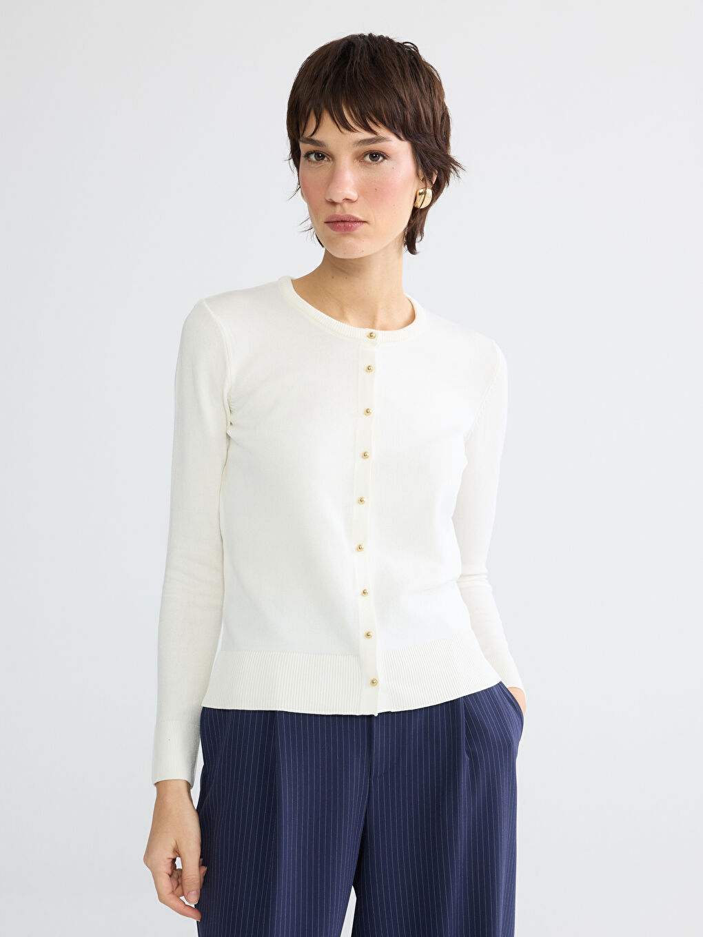 Woman ECRU Cardigan