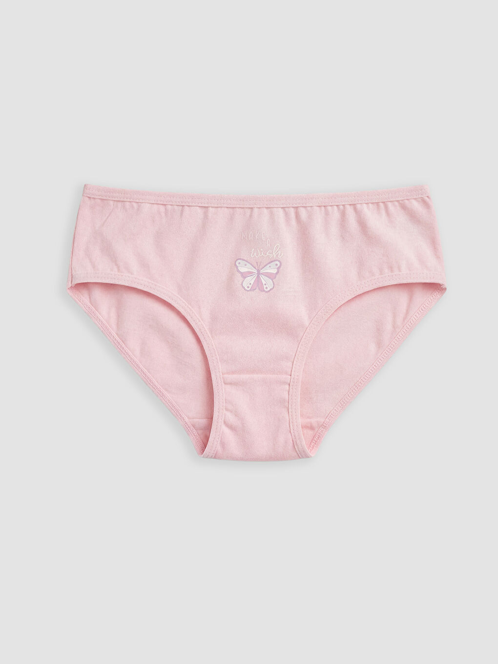 Pembe Baskılı Kız Çocuk Külot