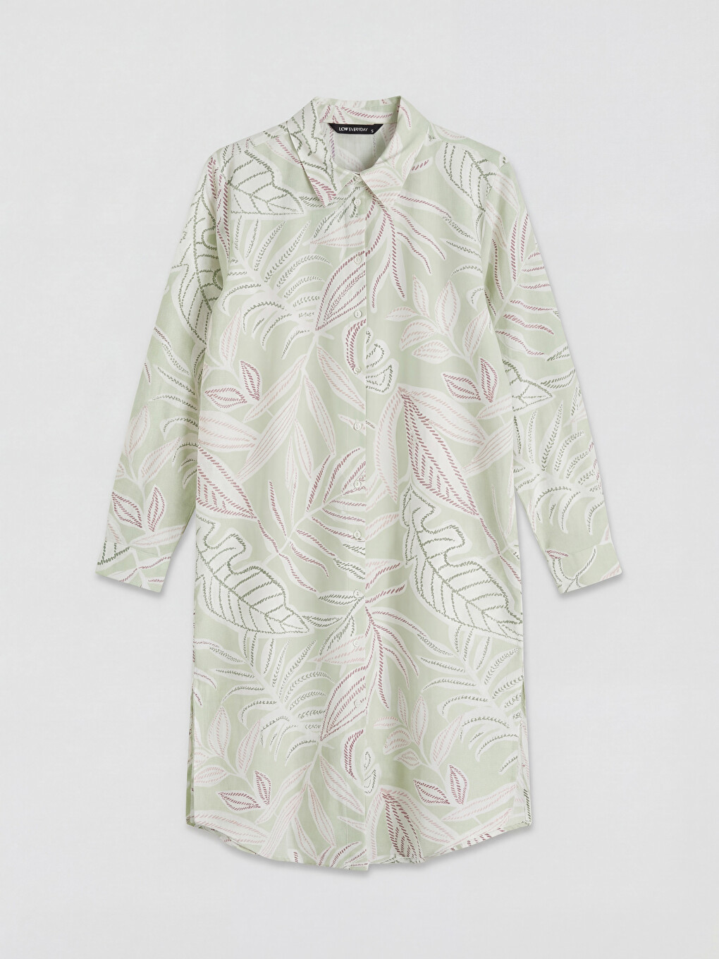 Patterned Women's Shirt Tunic-4