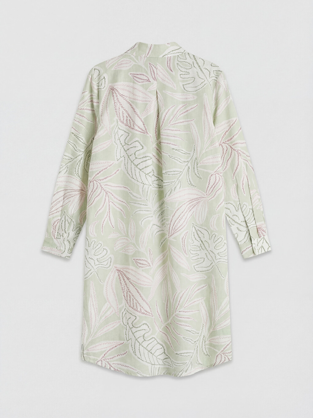 Patterned Women's Shirt Tunic-5