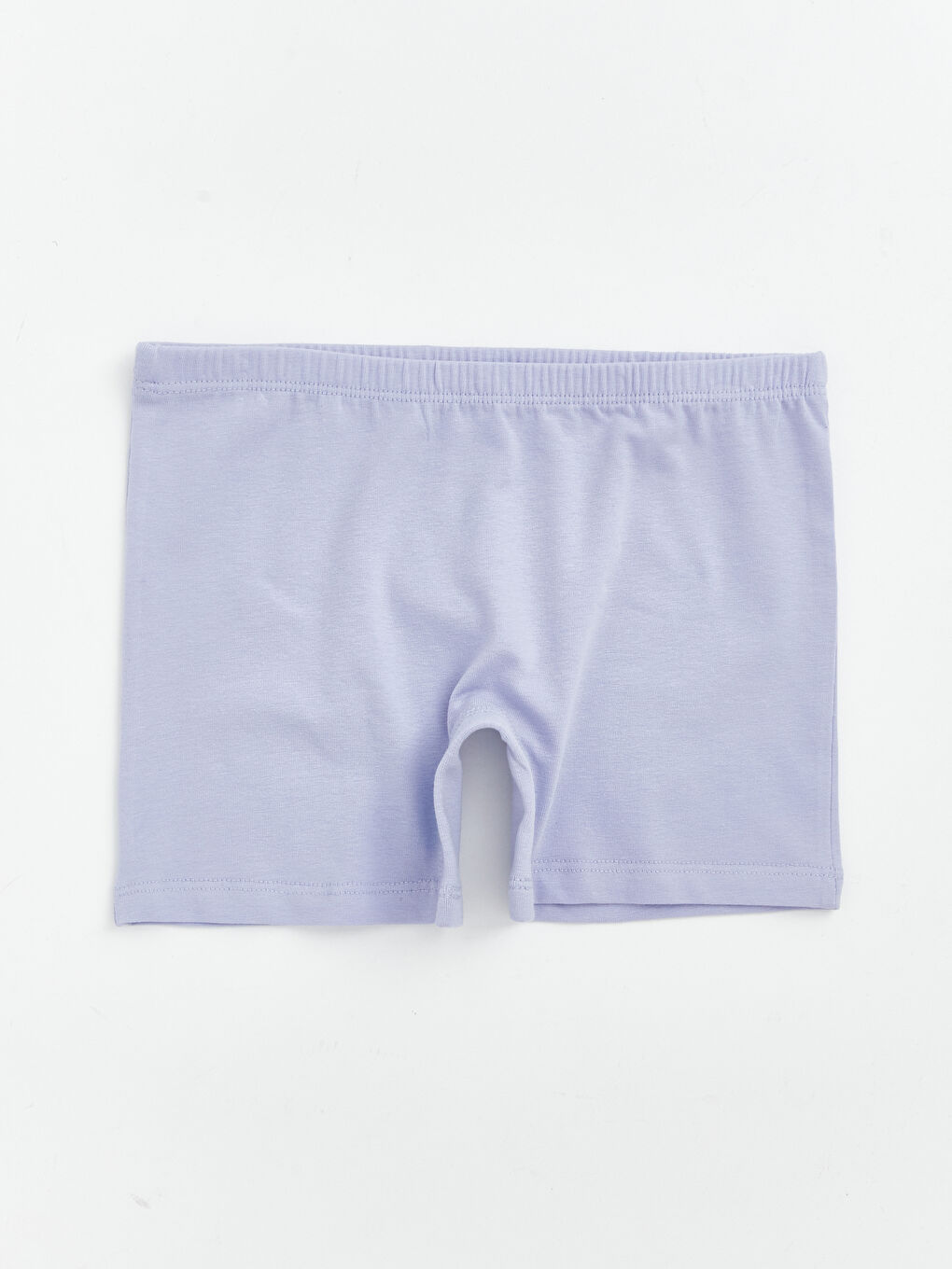 Lila Beli Lastikli Kız Çocuk Boxer