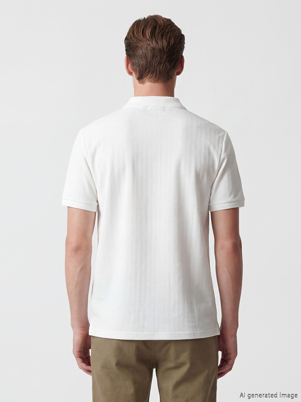 T-shirt Polo Për Burra-3