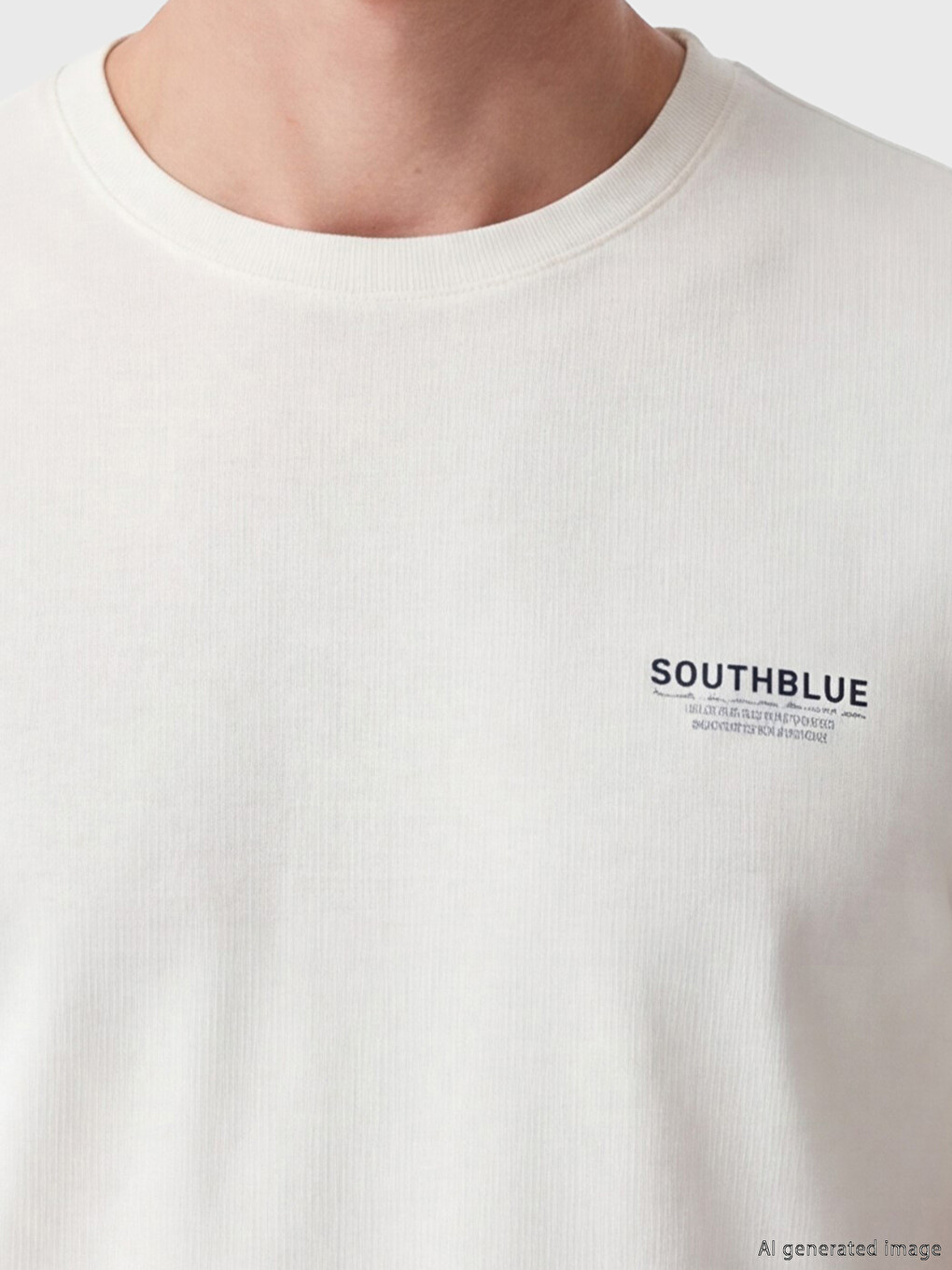 Crew Neck Printed Men's T-Shirt-2
