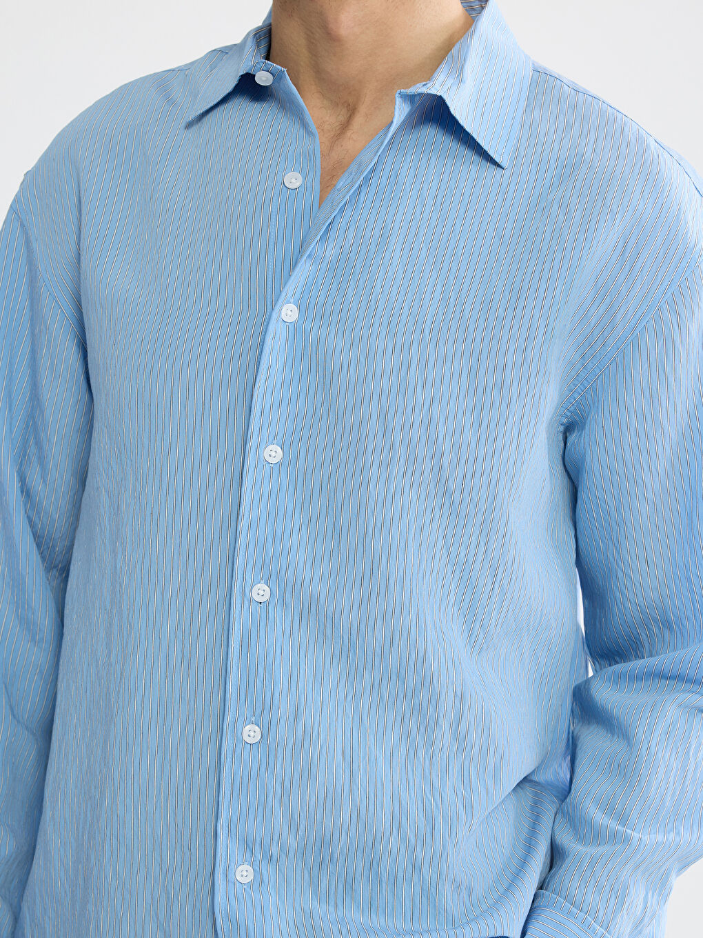 Regular Fit Striped Men's Shirt-2