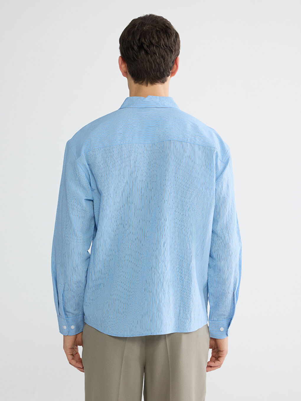 Regular Fit Striped Men's Shirt-3