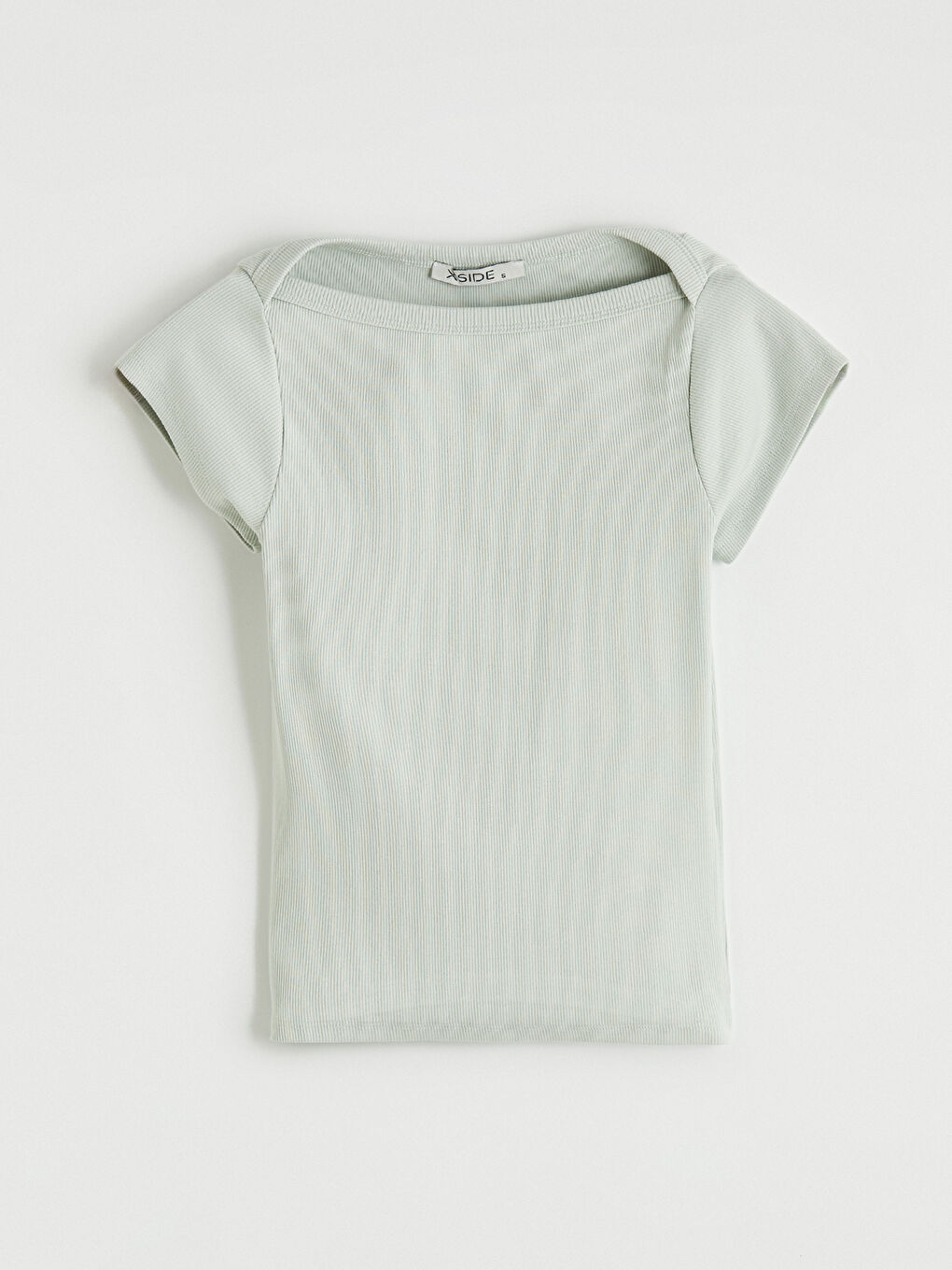 Slash Neck Women's T-Shirt-1