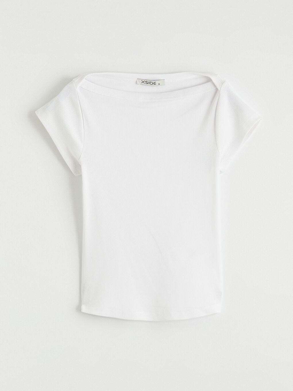 Slash Neck Women's T-Shirt-1