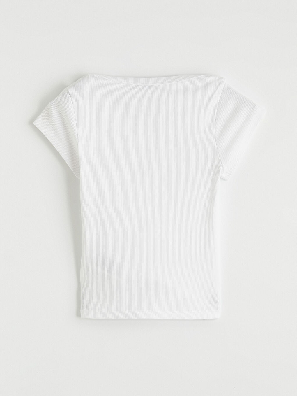 Slash Neck Women's T-Shirt-3