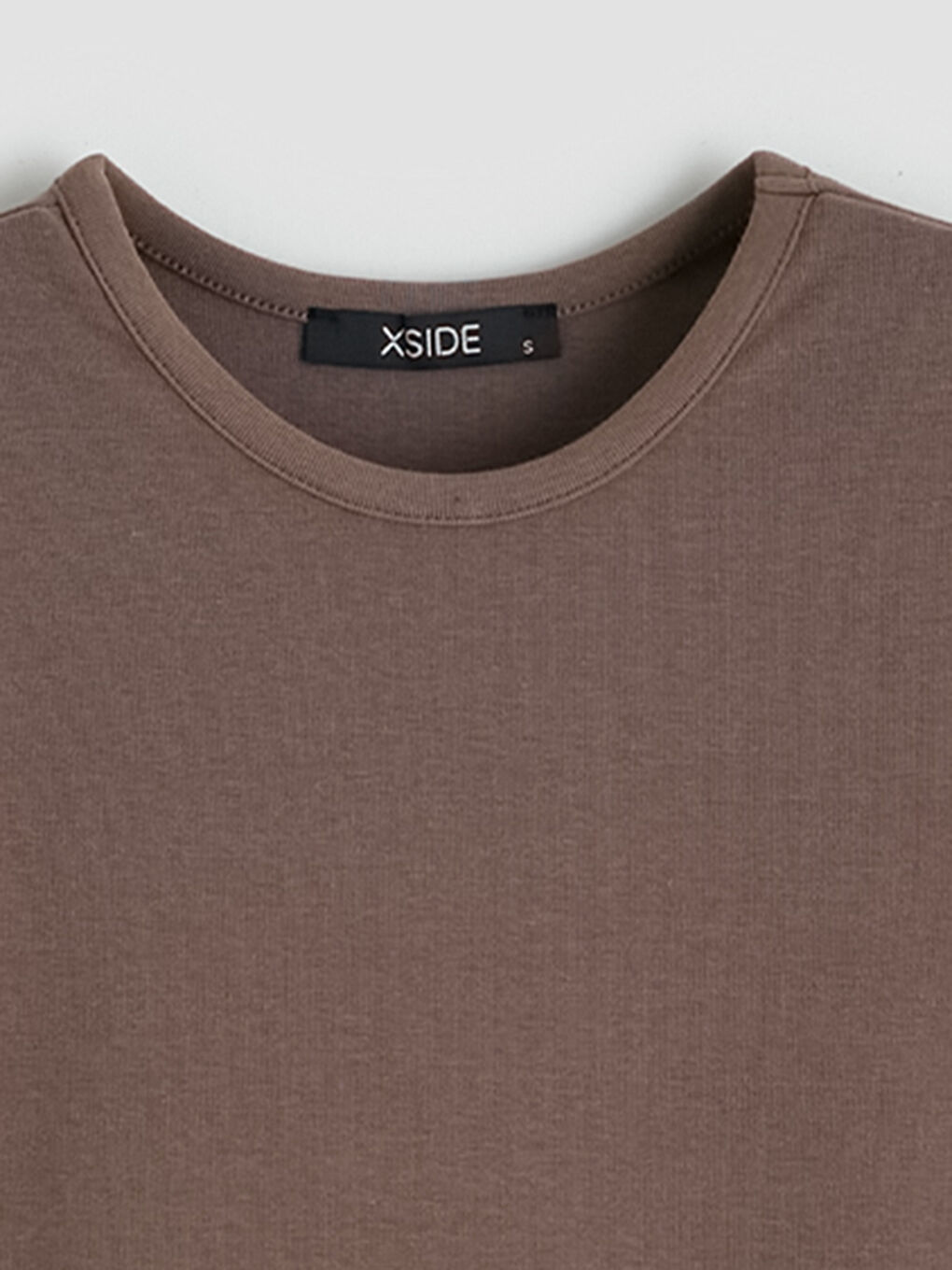 Kahverengi Modal Karışımlı Bodycone Elbise-5