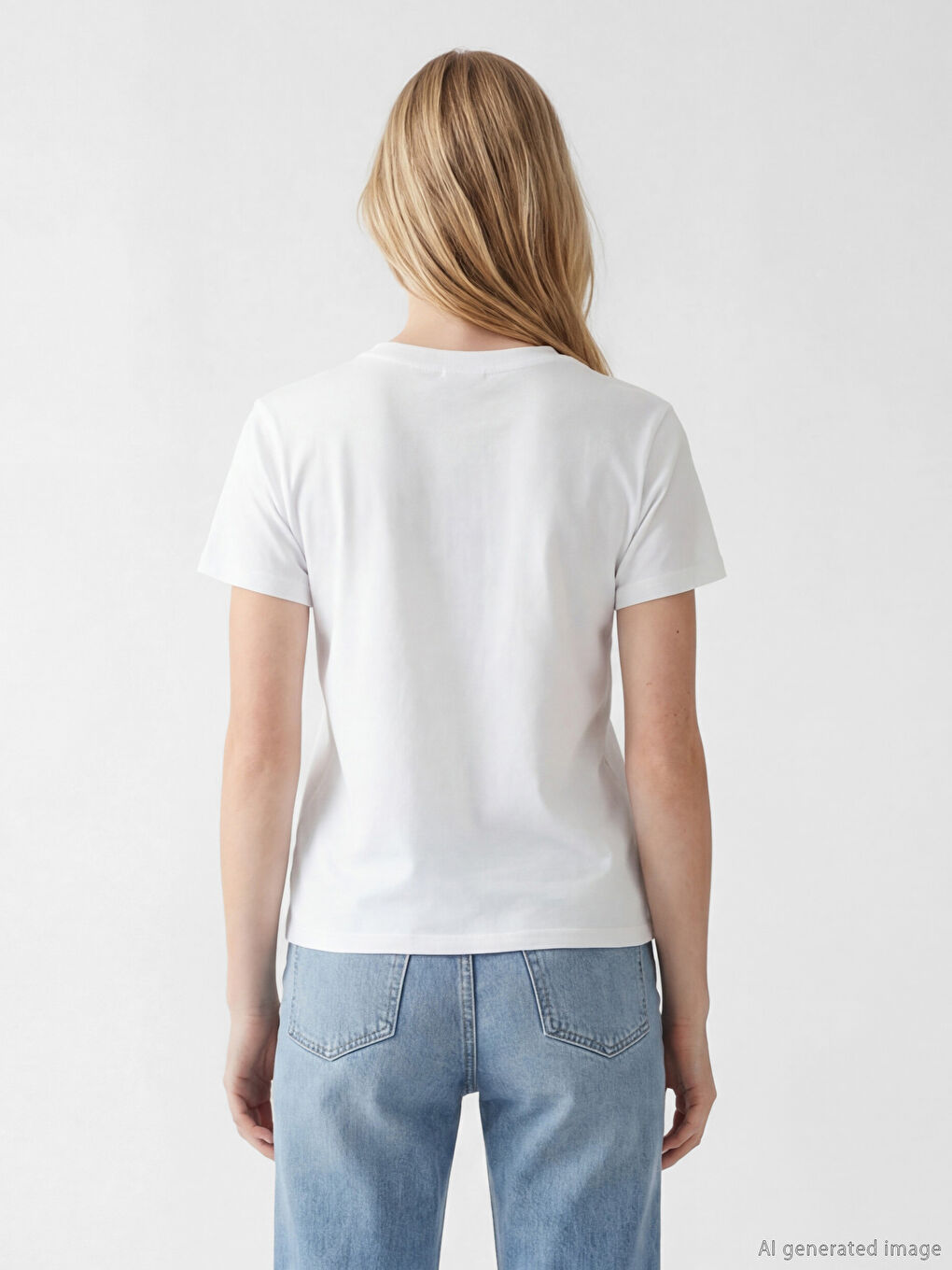 Тениска с обло деколте с щампа Chicago за жени-2