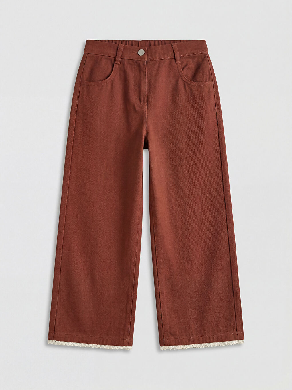 سروال بنى فتاة